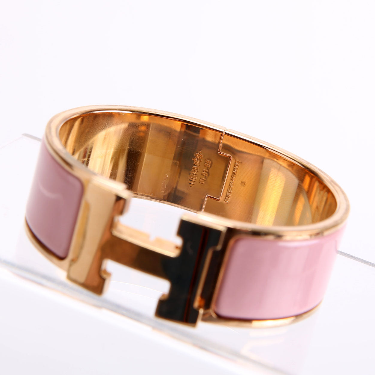 Clic Clac Wide PM Rose Gold/Pink