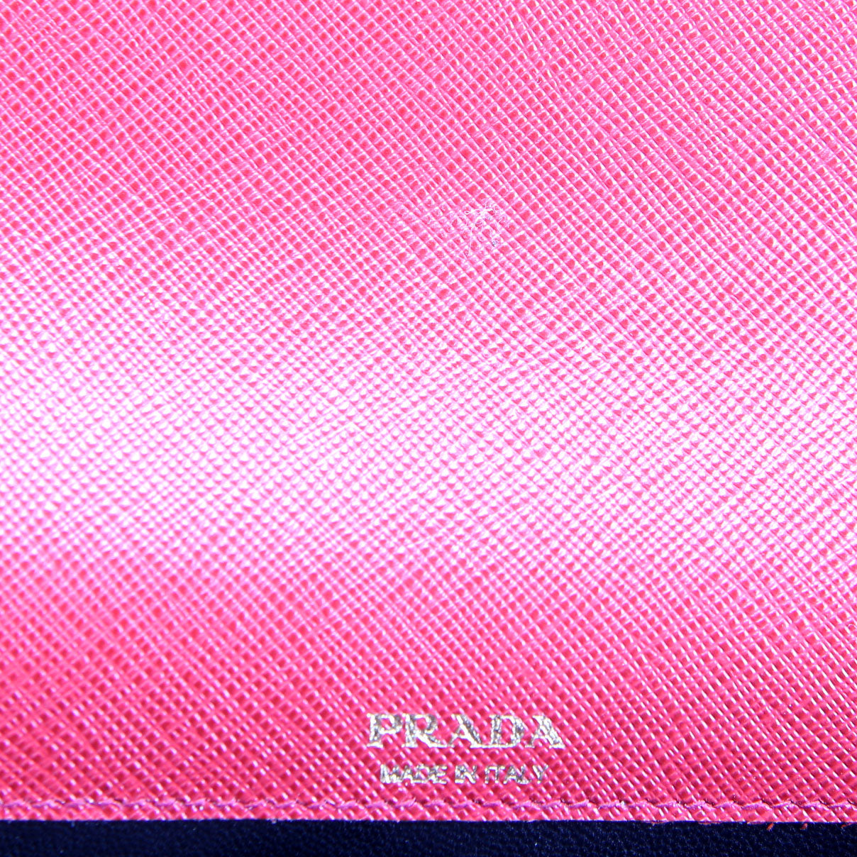 1BP018 Saffiano Lux Mini Chain Bag Red