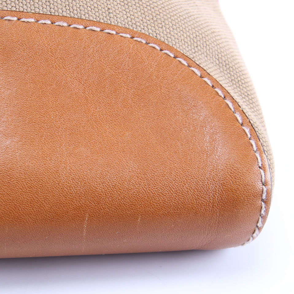 Canvas Check Henham Small Crossbody 3908810 Brown