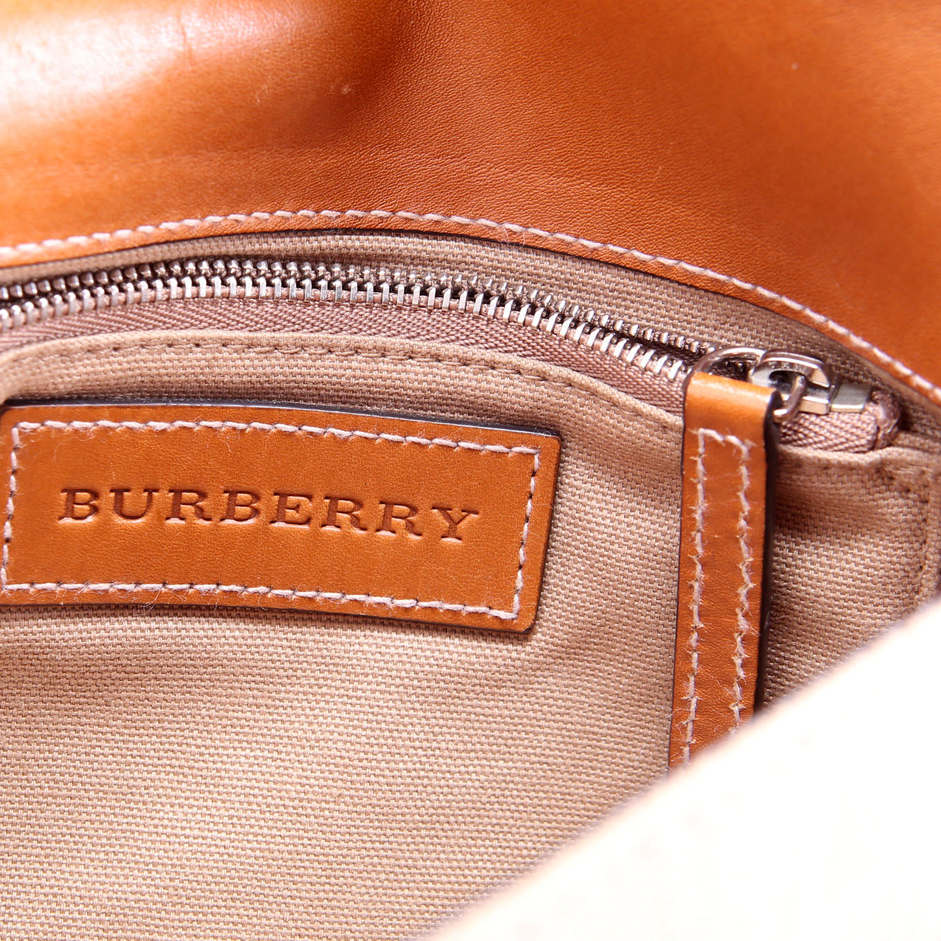 Canvas Check Henham Small Crossbody 3908810 Brown