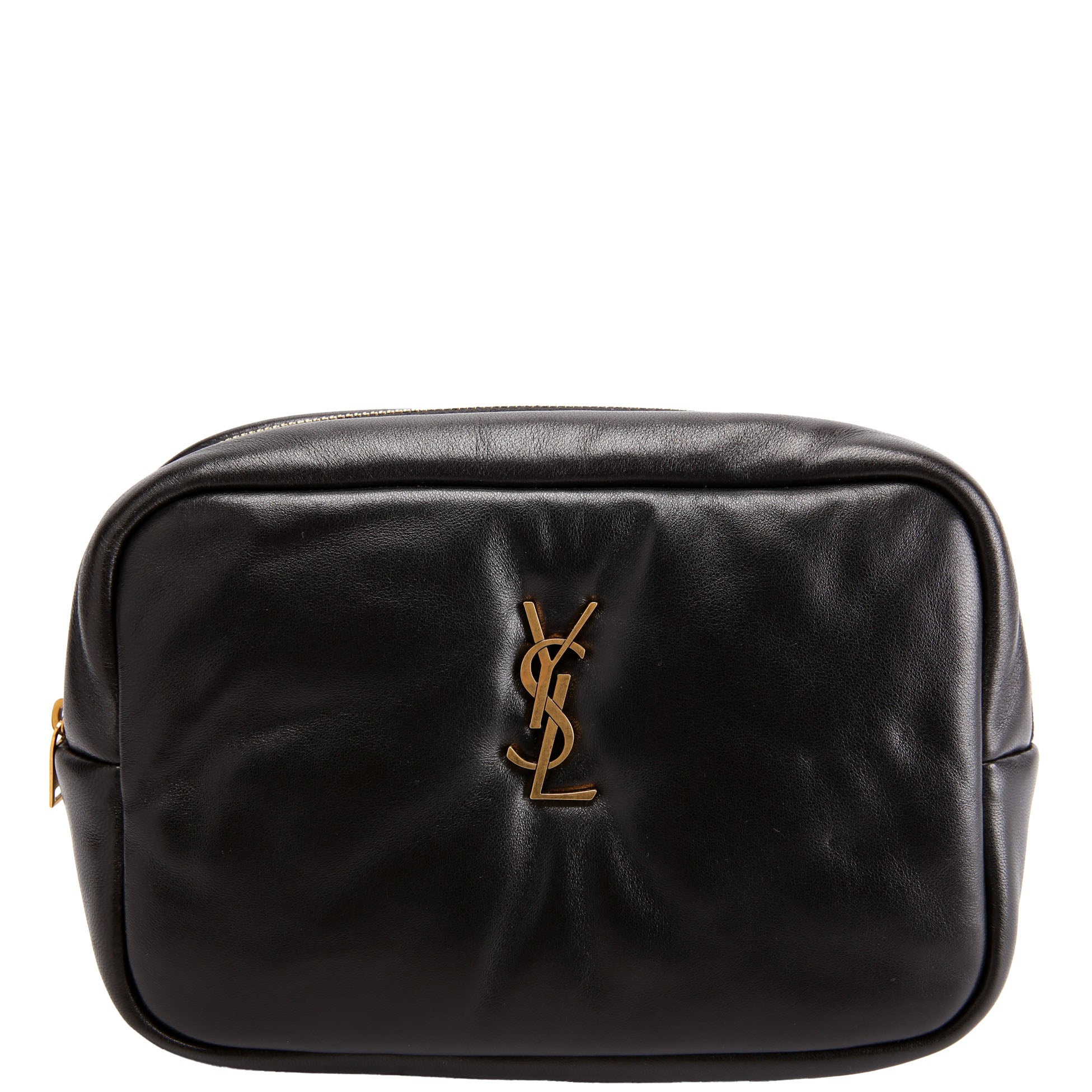 Calypso Cosmetic Pouch Lambskin 767101 Black