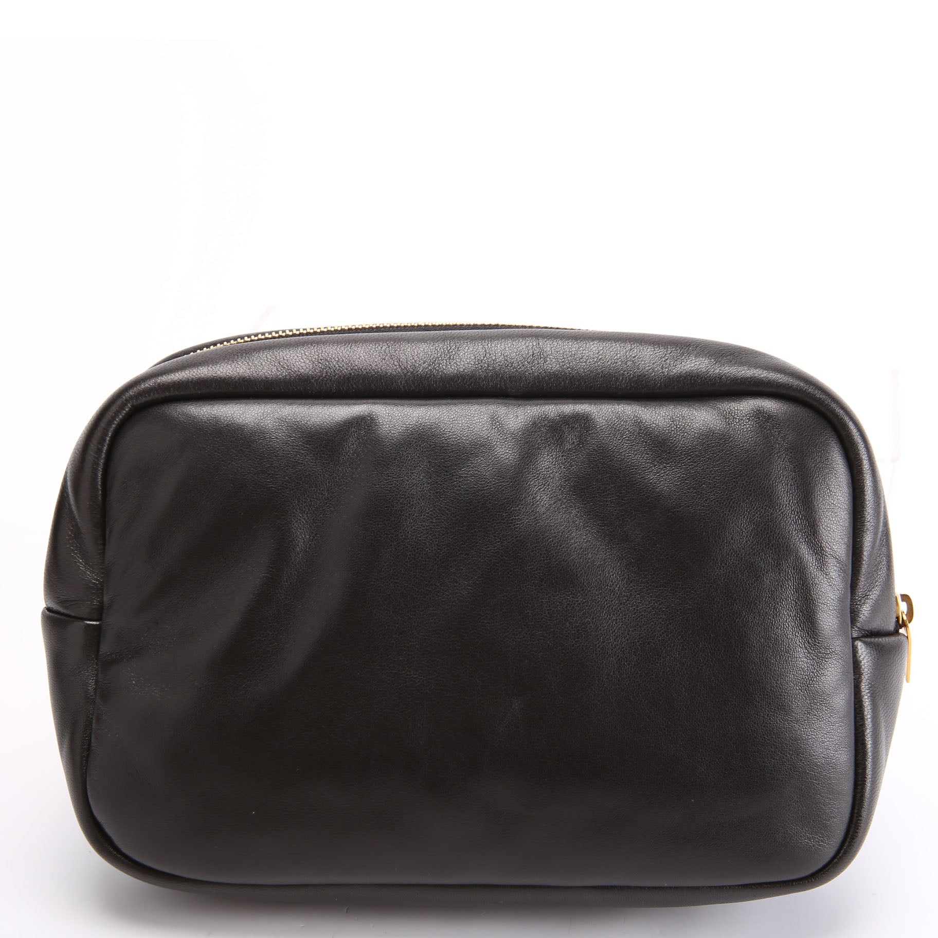 Calypso Cosmetic Pouch Lambskin 767101 Black