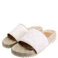 GG Supreme Demetra Slides Size 6 (Women's 38) Beige/White