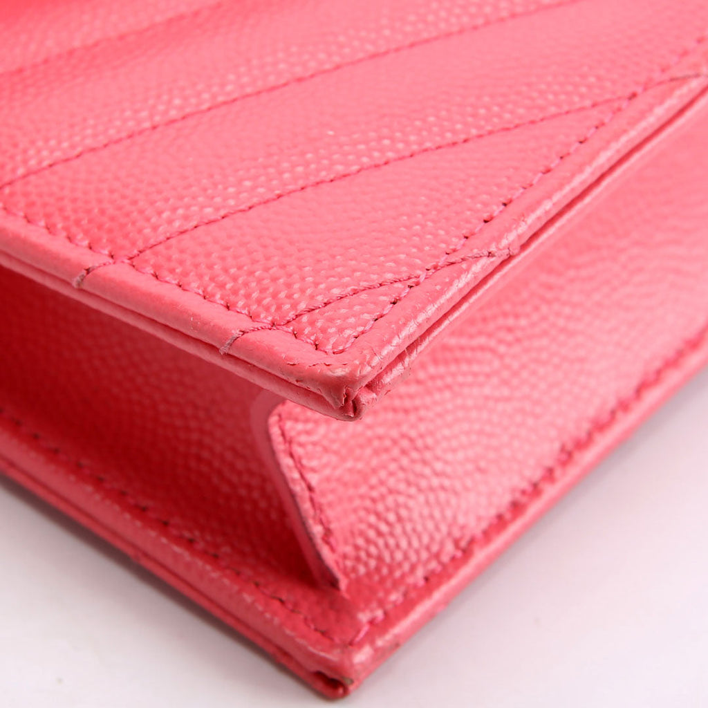 Envelope Chain Wallet 393953 Pink