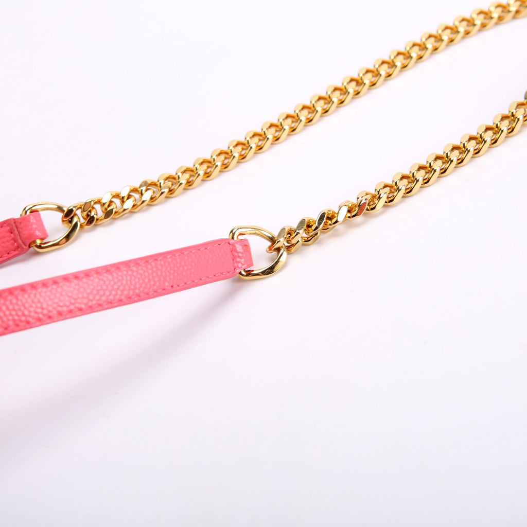 Envelope Chain Wallet 393953 Pink