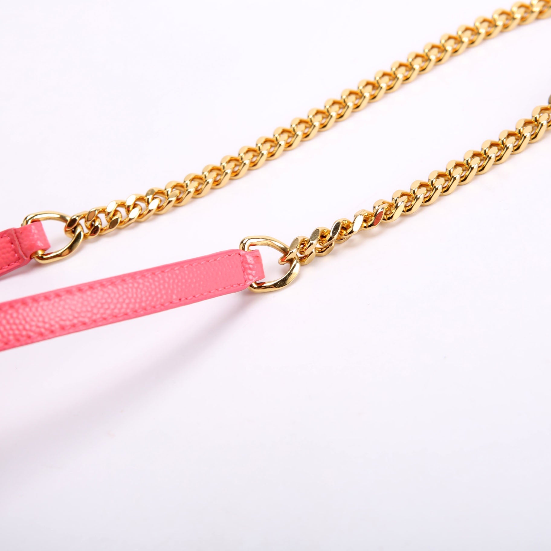 Envelope Chain Wallet 393953 Pink
