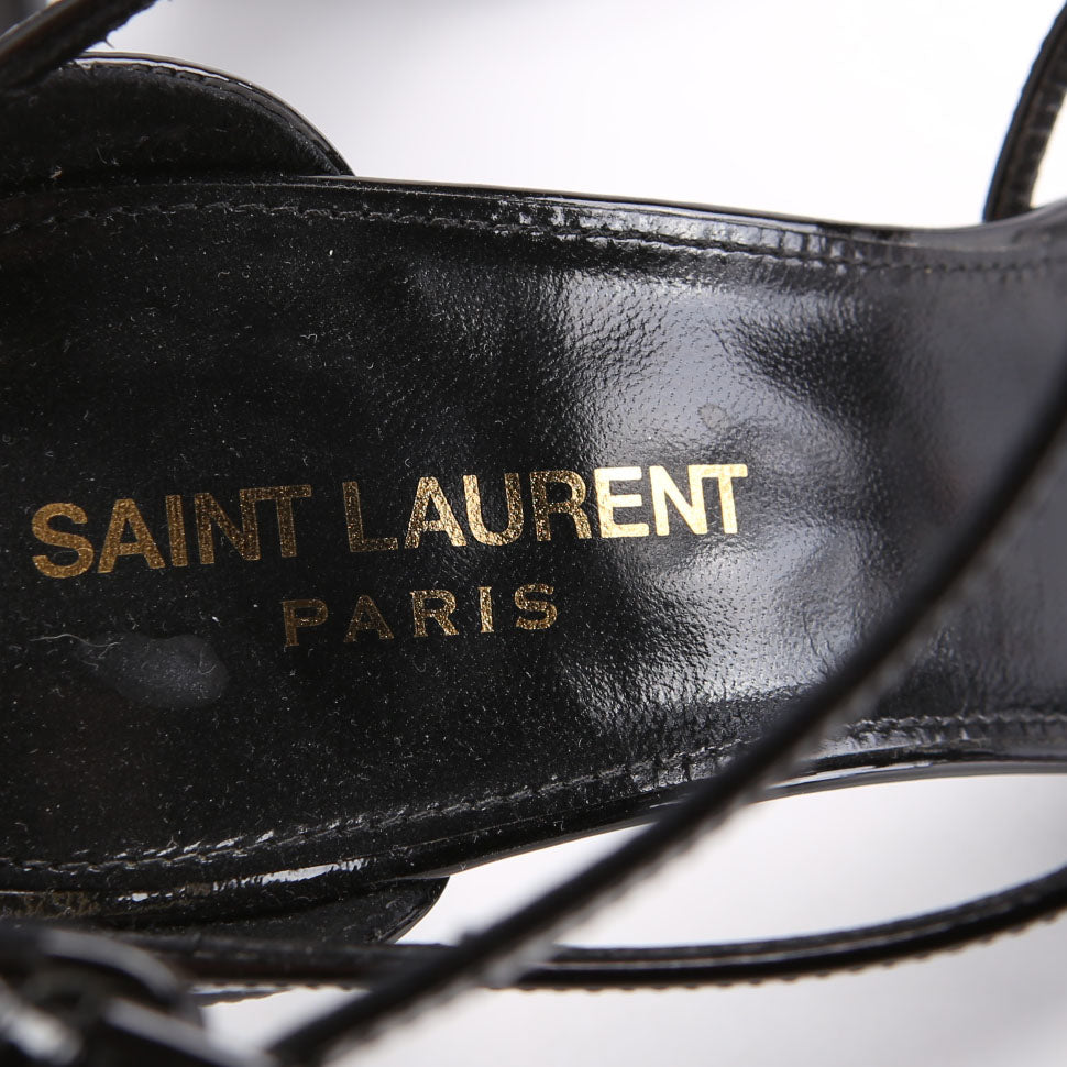 Cassandra Monogram Sandals 100 MM Size 39.5
