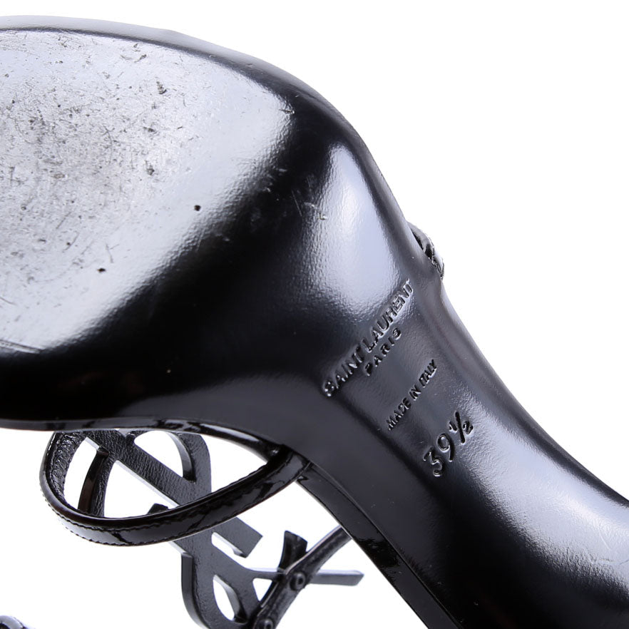 Cassandra Monogram Sandals 100 MM Size 39.5