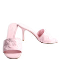 Revival Mule Heels Lambskin Size 37.5 Pink