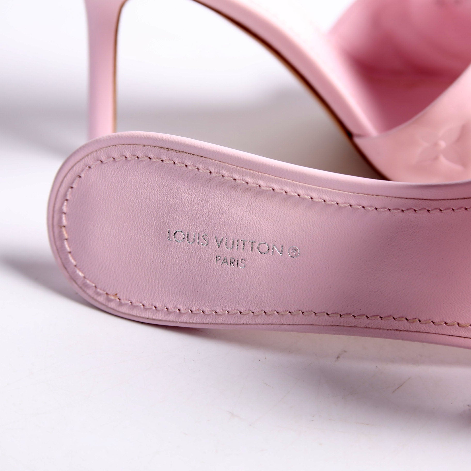 Revival Mule Heels Lambskin Size 37.5 Pink