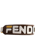 Fendi X Fila Logo Top Handle Mini Strap Brown/White