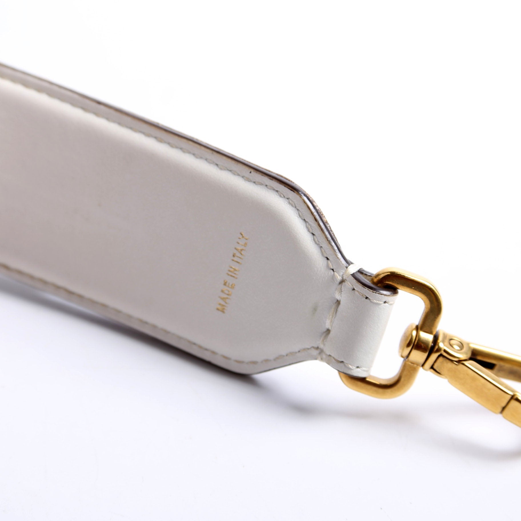 Fendi X Fila Logo Top Handle Mini Strap Brown/White