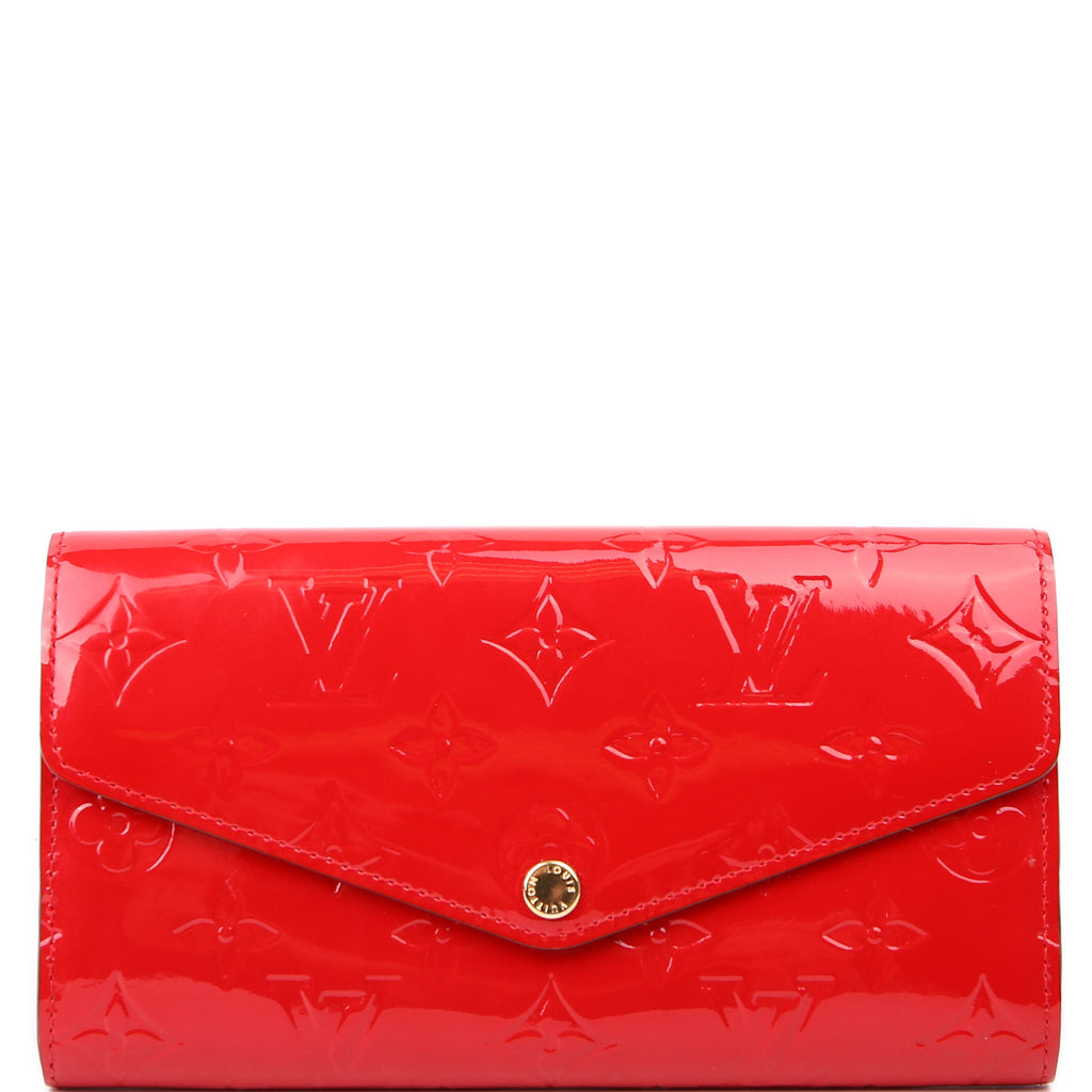 Sarah Wallet Vernis Newer Red