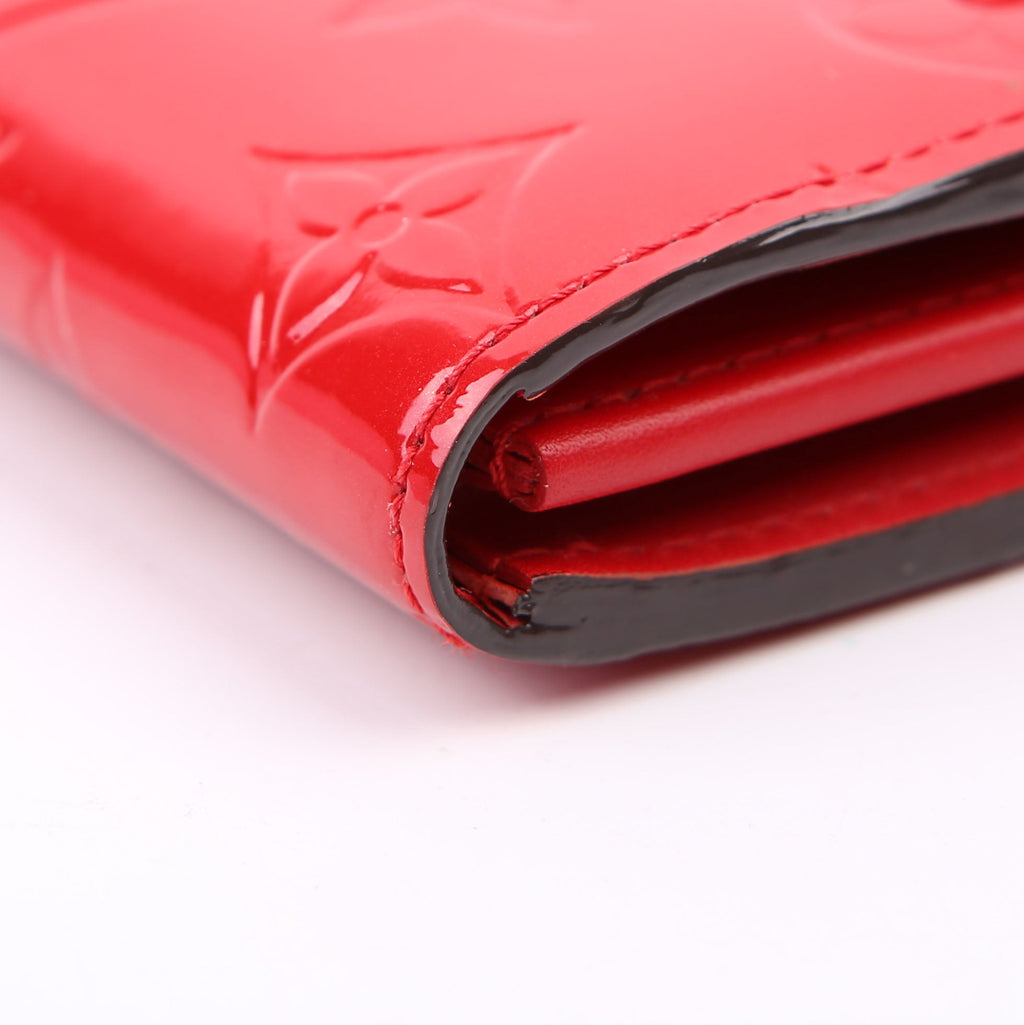 Sarah Wallet Vernis Newer Red