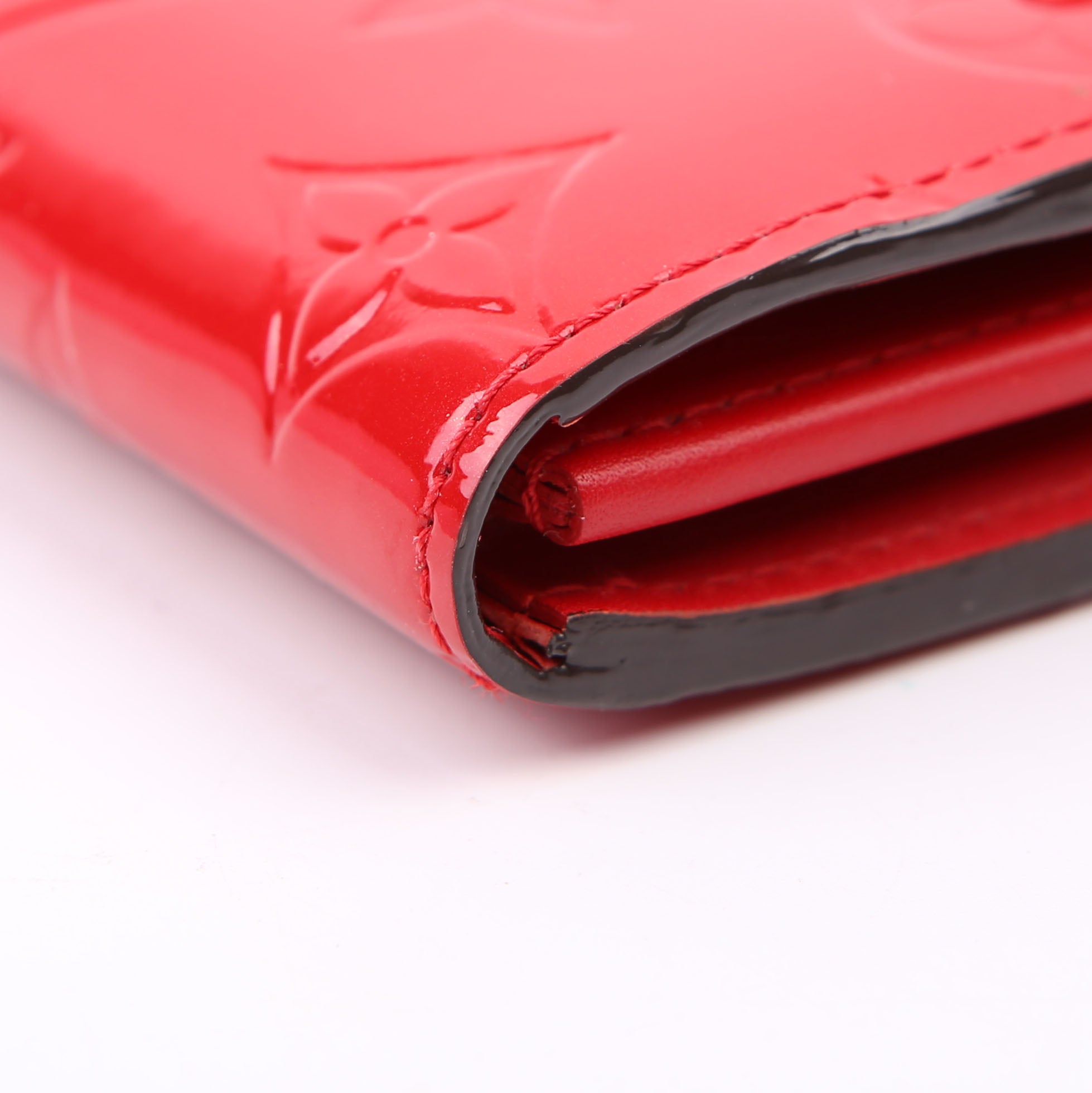 Sarah Wallet Vernis Newer Red