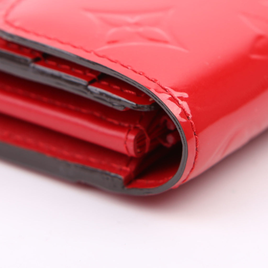 Sarah Wallet Vernis Newer Red