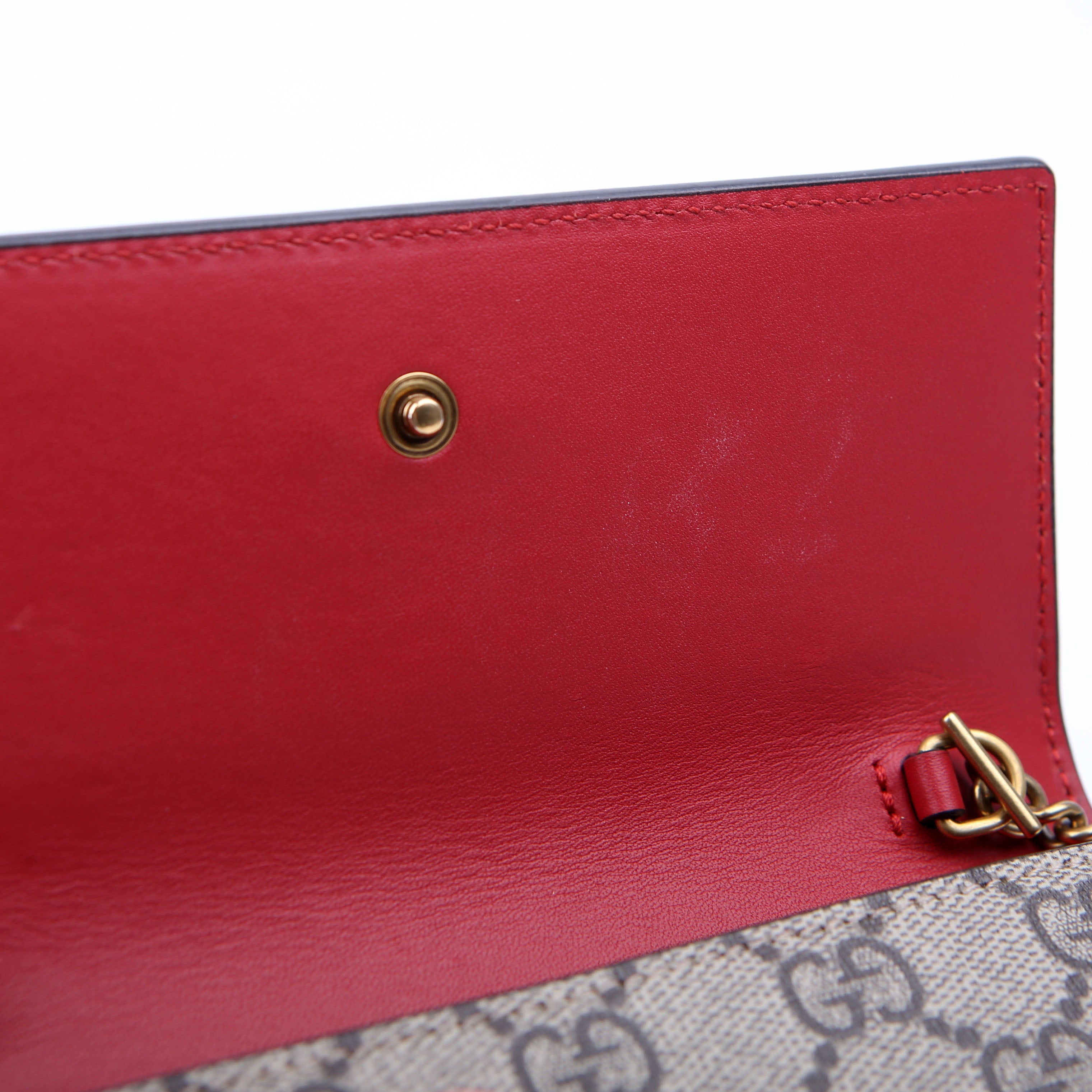481291 GG Supreme Cherries Mini Bag Red