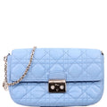 Miss Dior Wallet On Chain Blue
