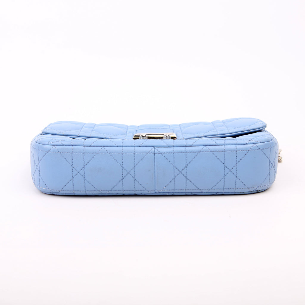 Miss Dior Wallet On Chain Blue