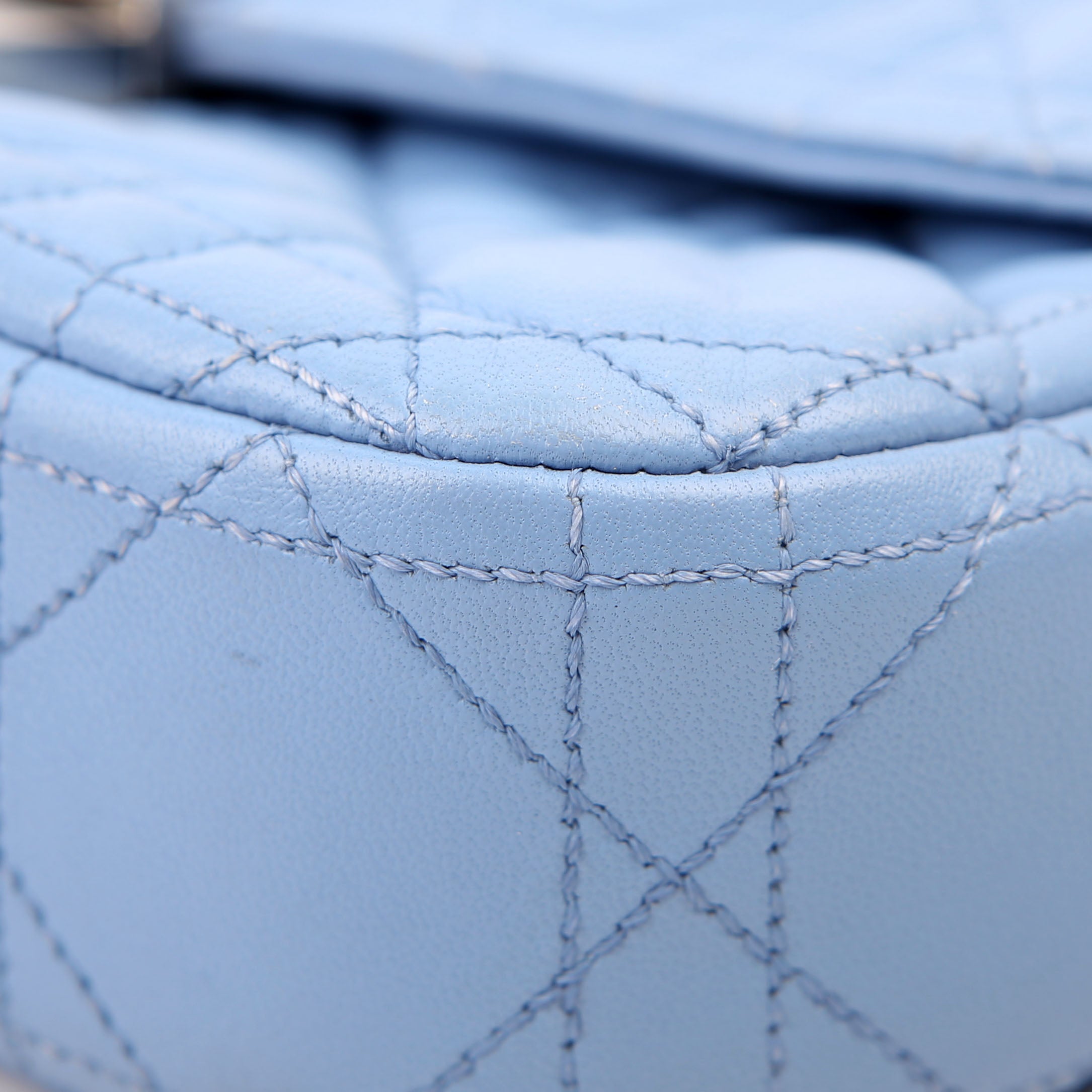 Miss Dior Wallet On Chain Blue