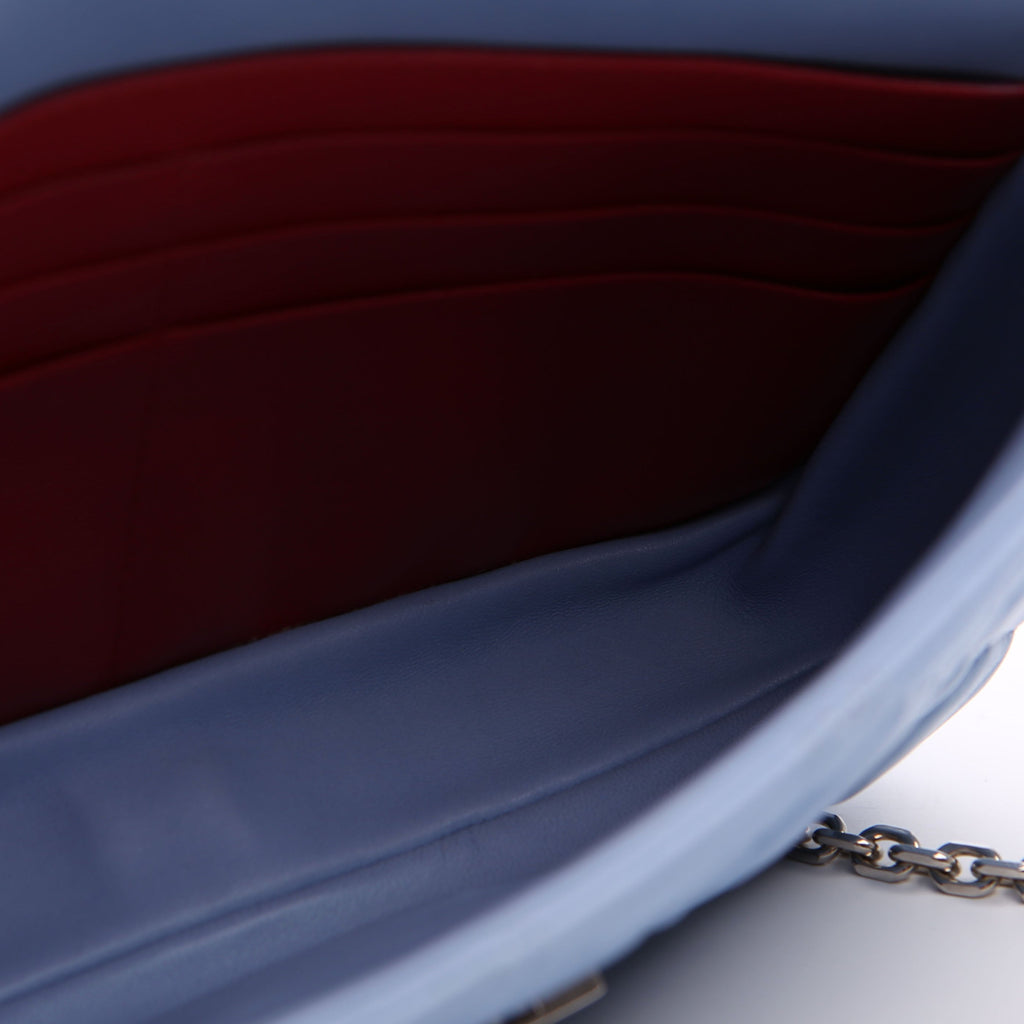 Miss Dior Wallet On Chain Blue