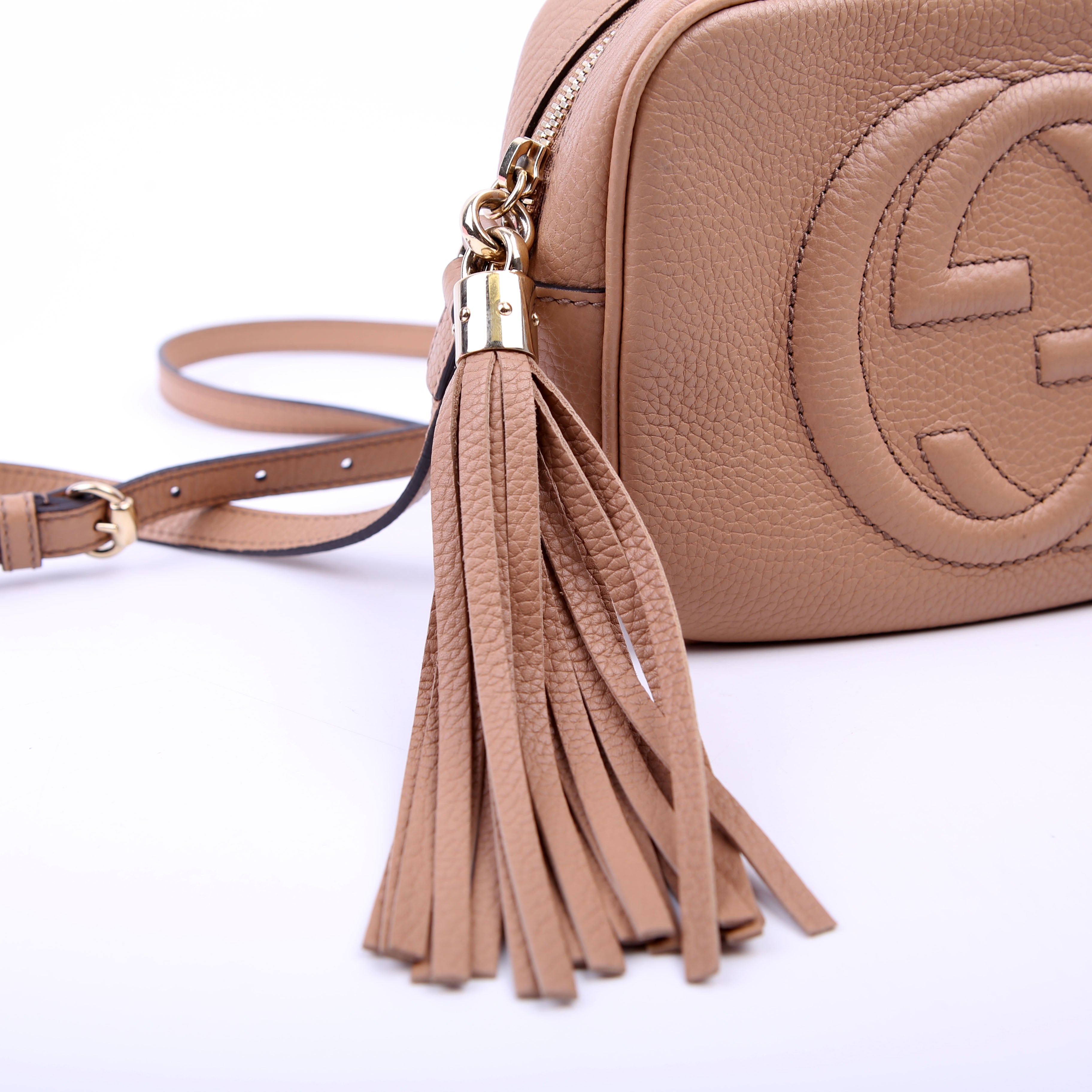 308364 Soho Disco Crossbody Tan