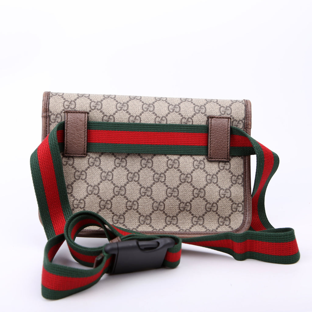 493930 GG Supreme Neo Web Belt