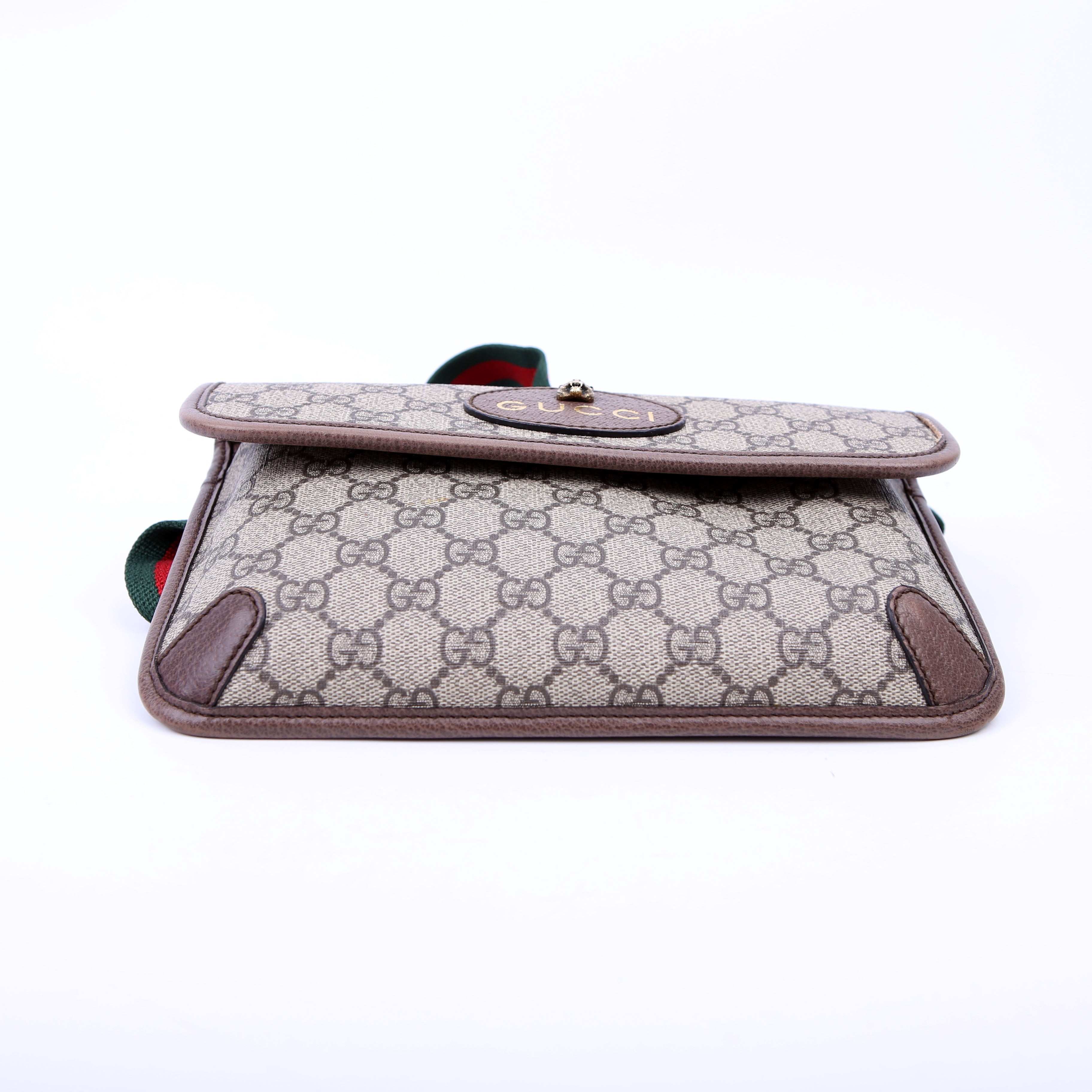 493930 GG Supreme Neo Web Belt