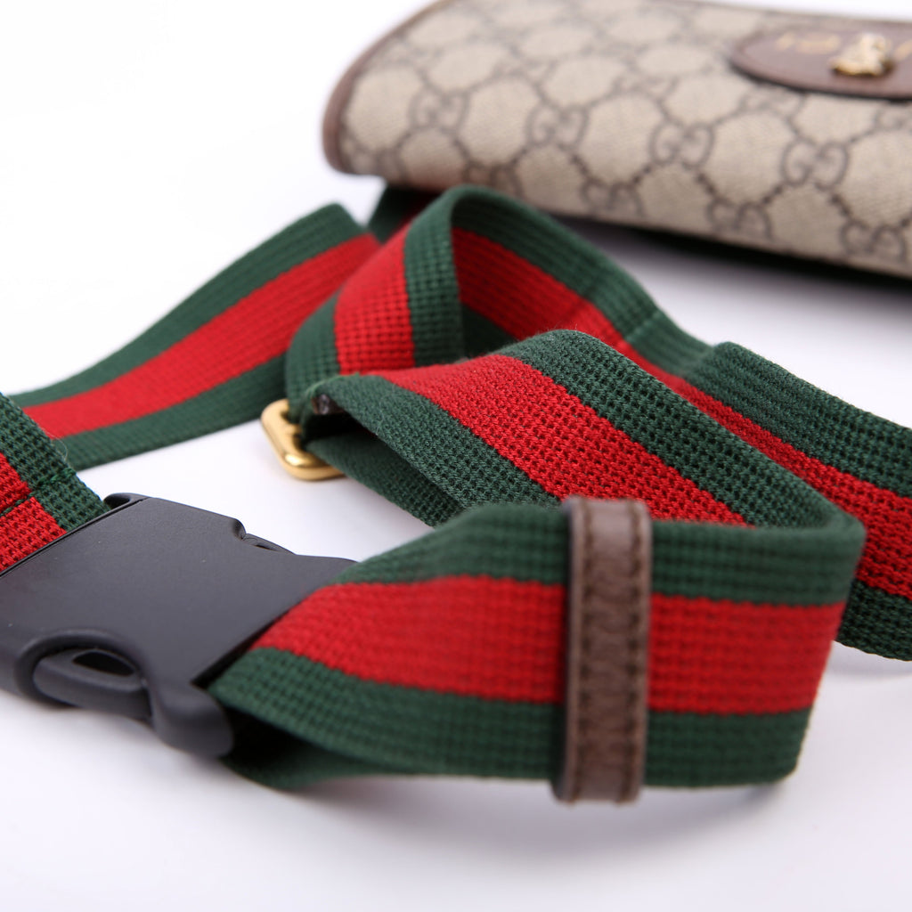493930 GG Supreme Neo Web Belt