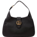726274 Aphrodite Medium Shoulder Bag Black