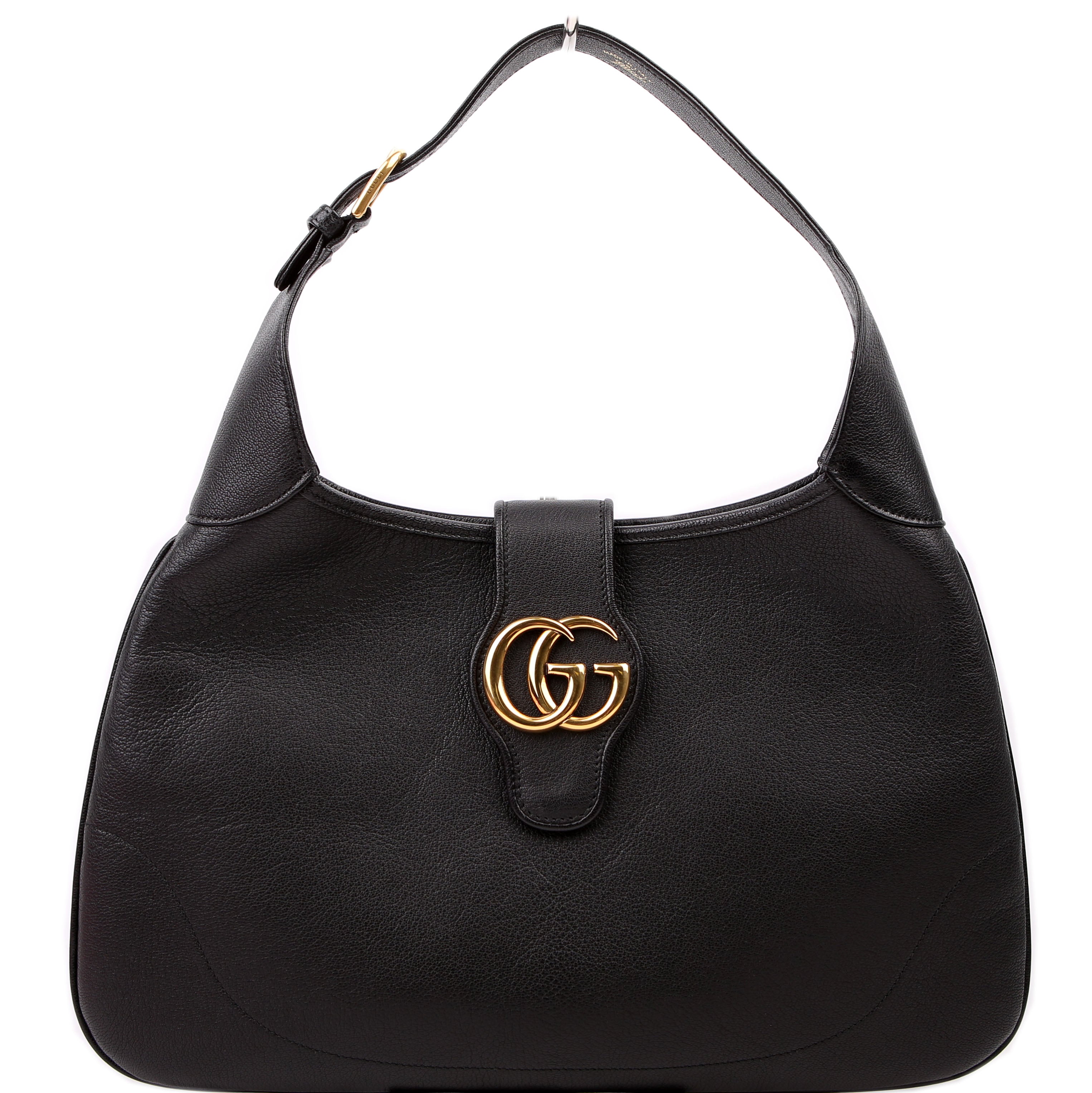 726274 Aphrodite Medium Shoulder Bag Black
