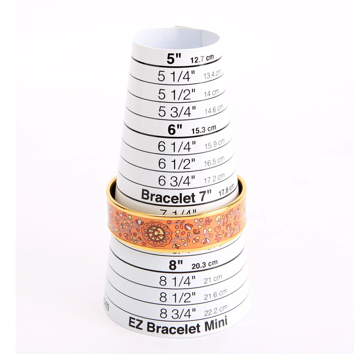 Hermes Enamel Wide Bangle Bracelet Gold/Peach