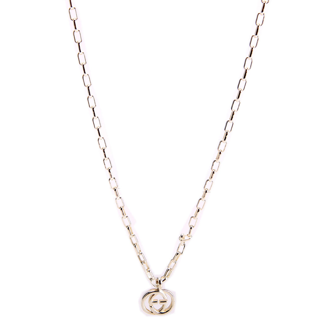Interlocking G Chain Necklace 925