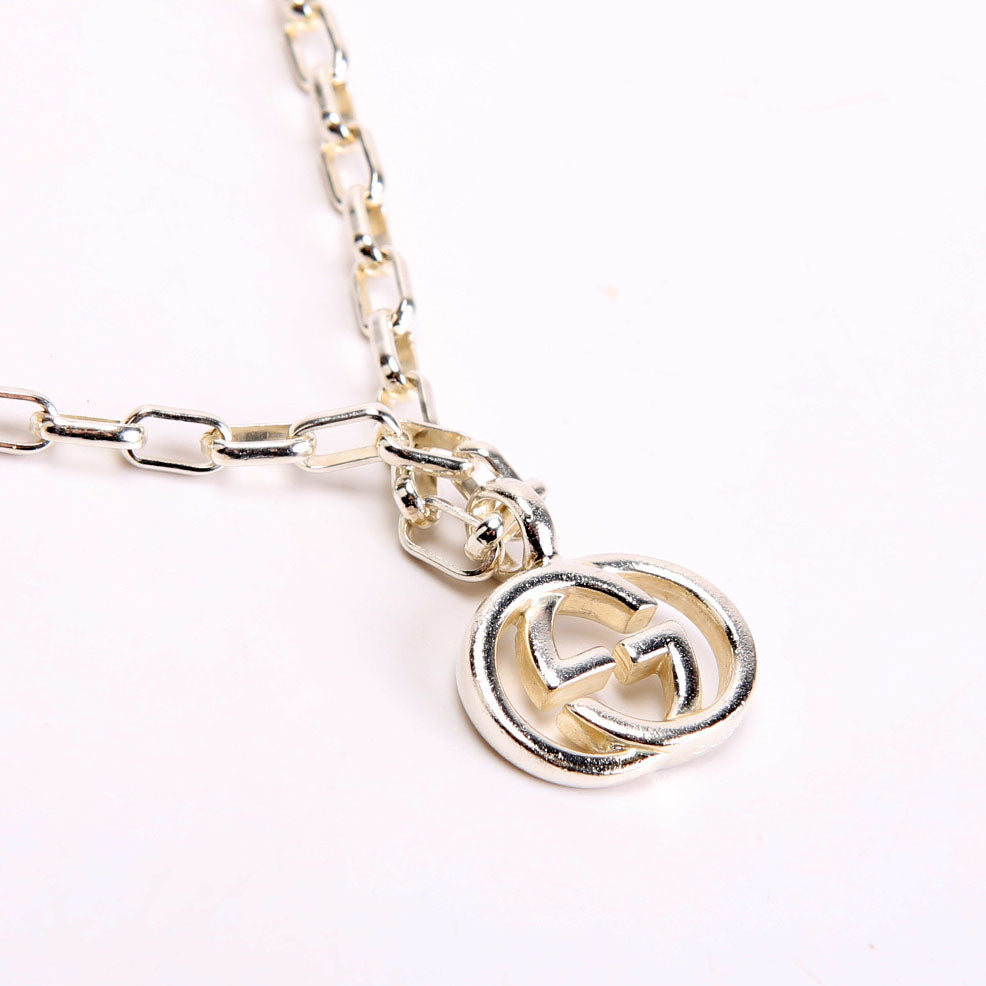 Interlocking G Chain Necklace 925