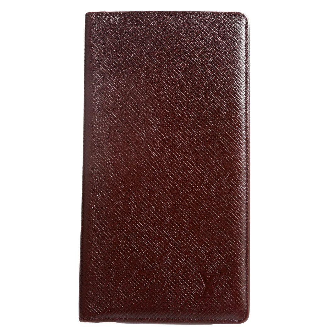 Brazza Wallet Taiga Burgundy