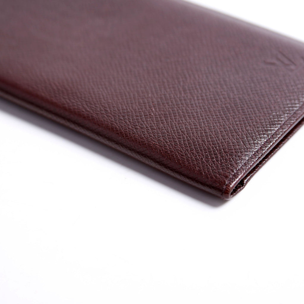 Brazza Wallet Taiga Burgundy