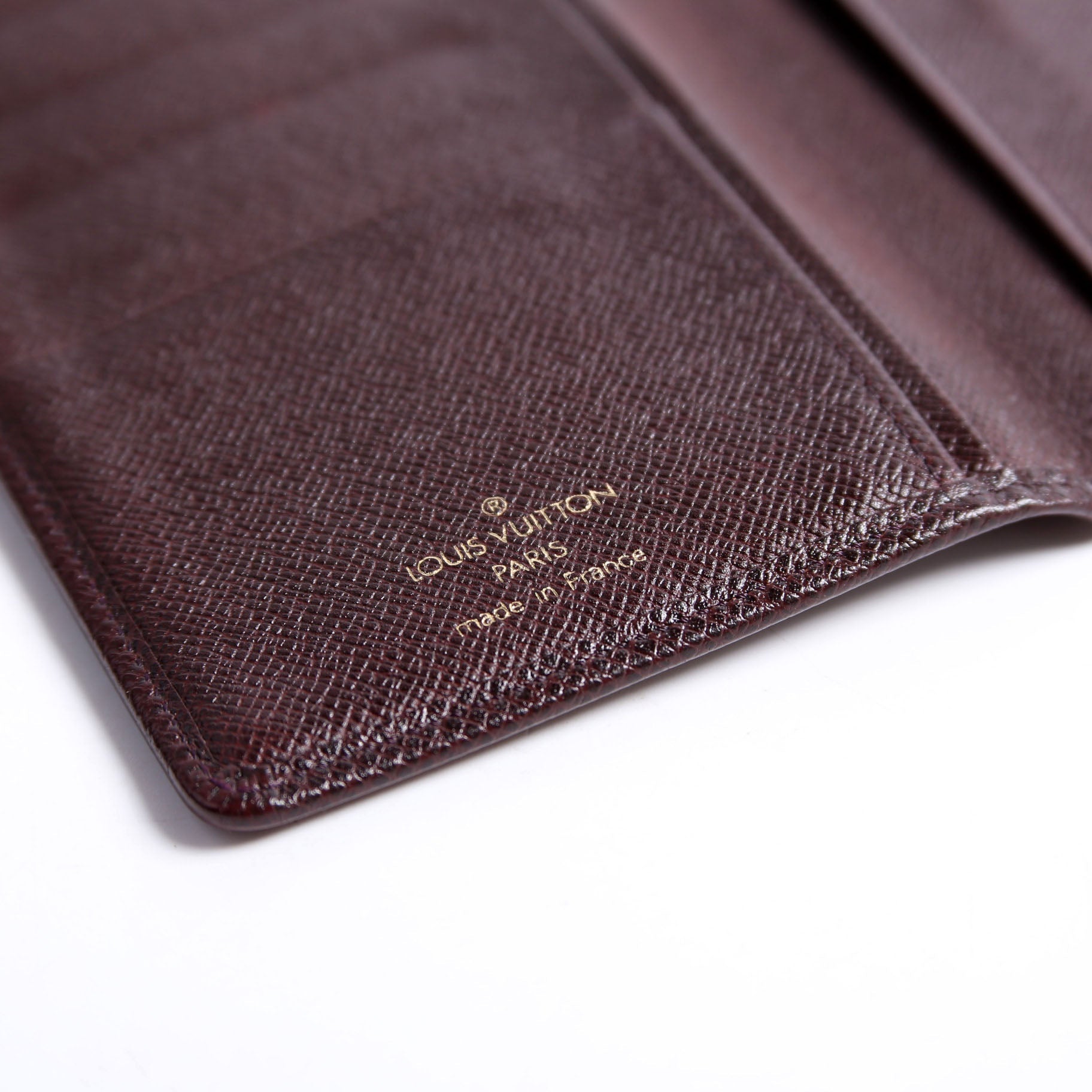 Brazza Wallet Taiga Burgundy