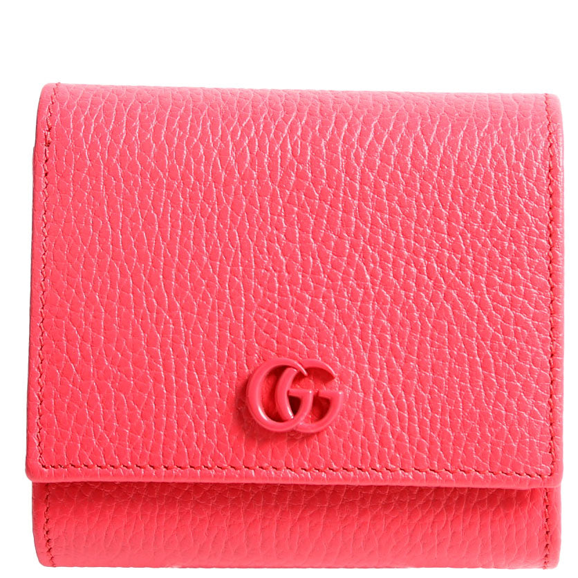 596587 Marmont Monochrome Medium Wallet Pink