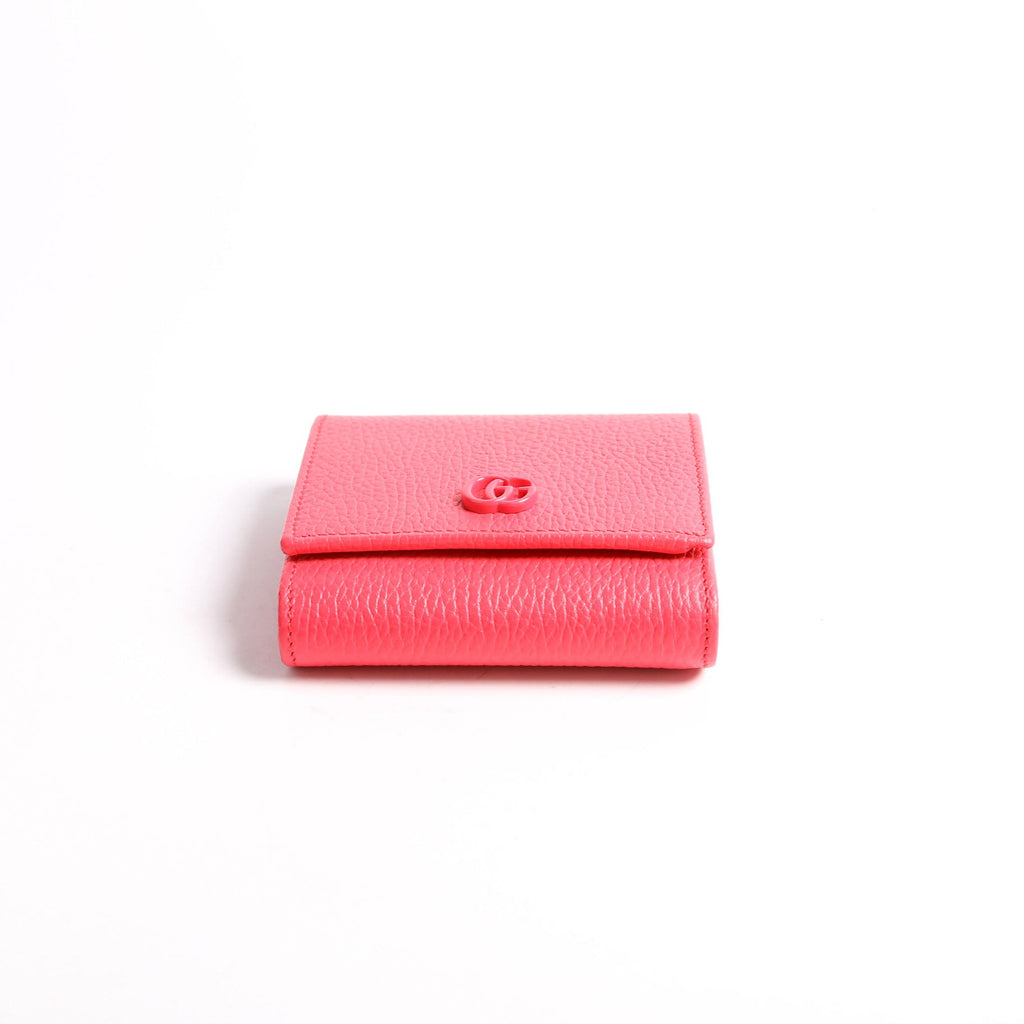 596587 Marmont Monochrome Medium Wallet Pink