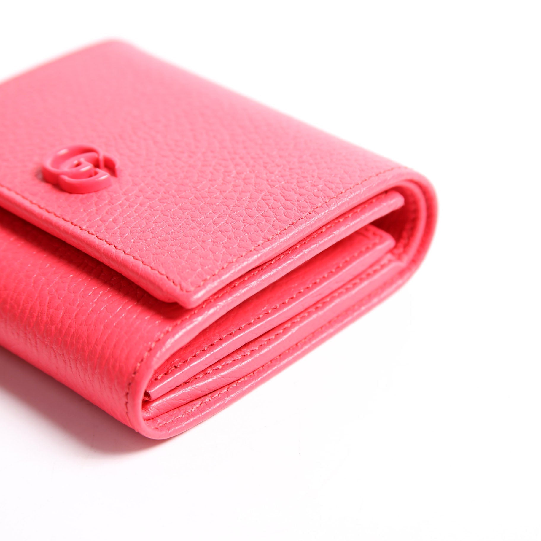 596587 Marmont Monochrome Medium Wallet Pink
