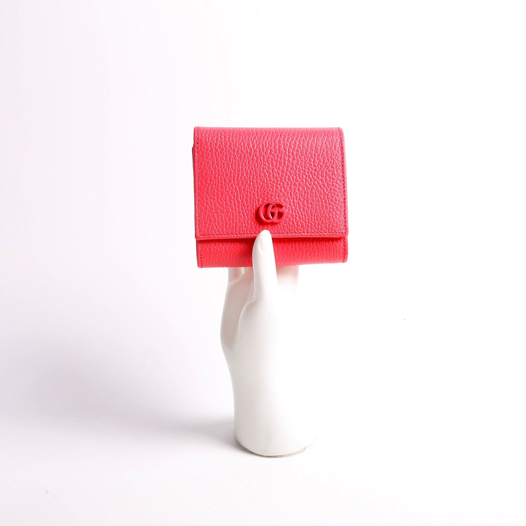 596587 Marmont Monochrome Medium Wallet Pink