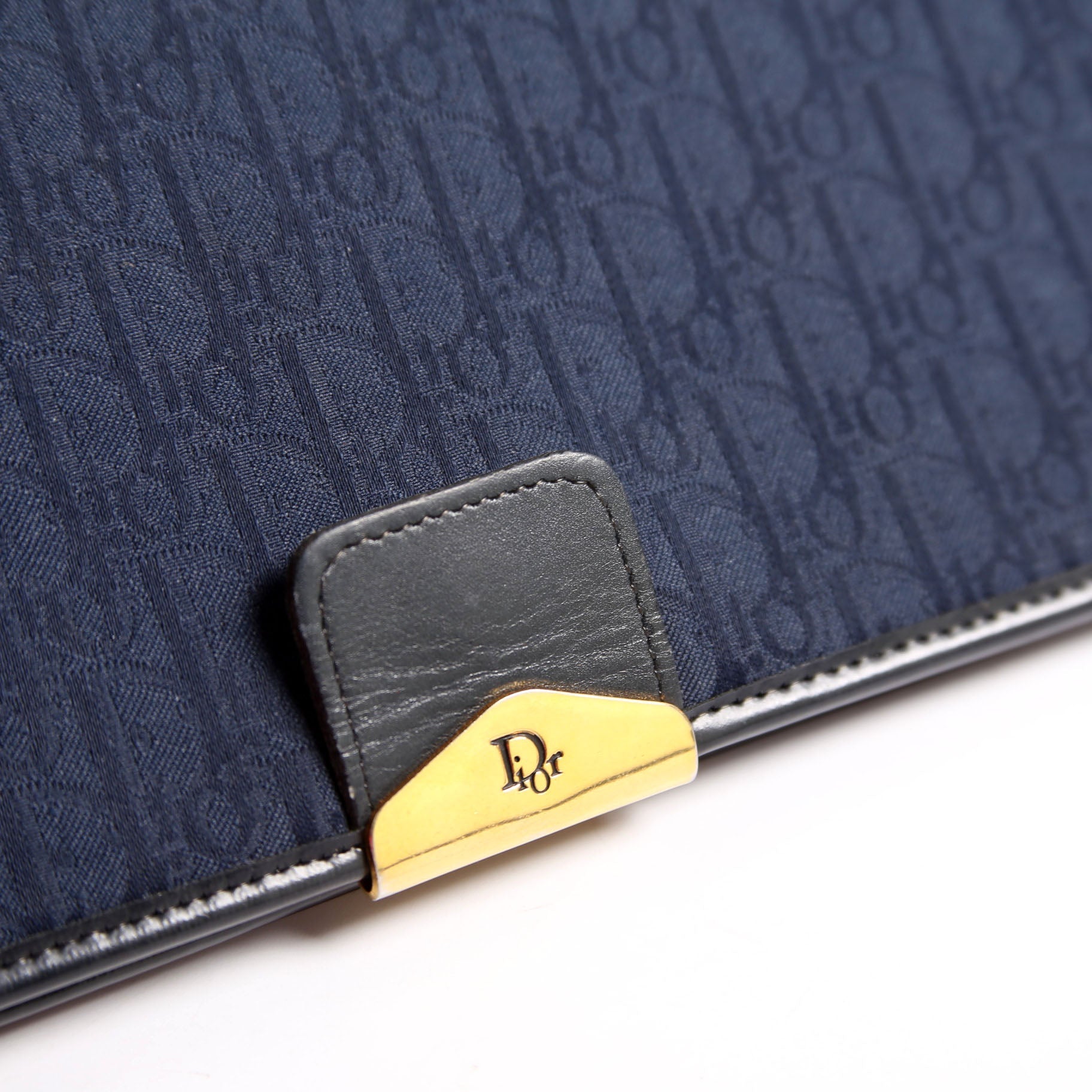 Trotter Clutch On Chain Vintage Navy