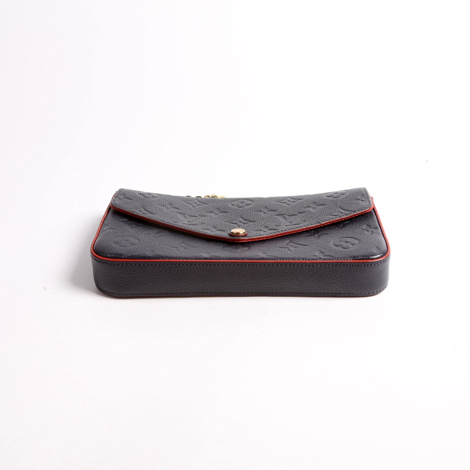 Pochette Felicie Empreinte Navy