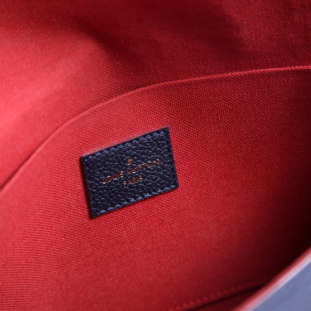 Pochette Felicie Empreinte Navy