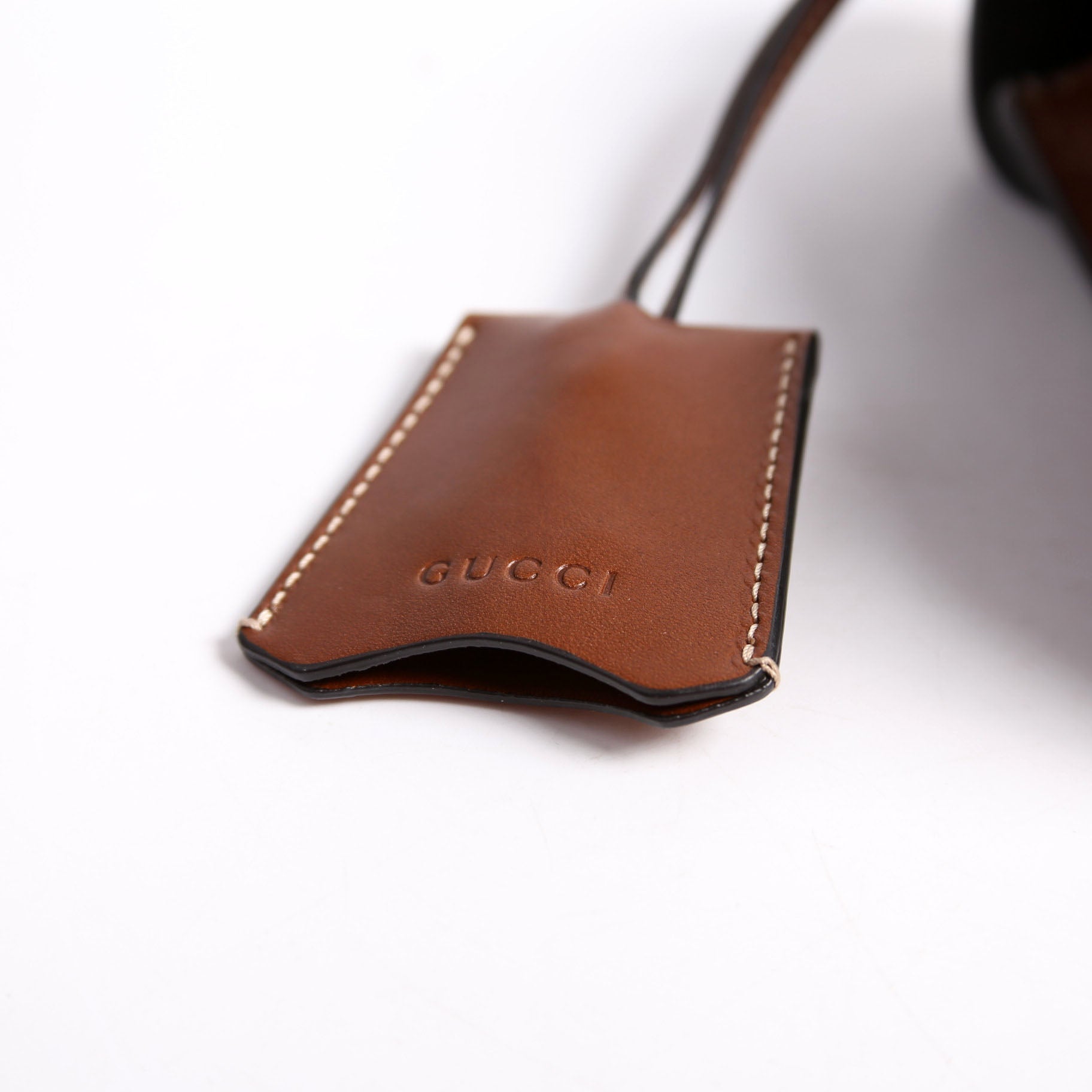 409487 Padlock GG Supreme Small Black/Brown