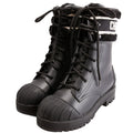 D-Major Lace-Up Ankle Boots Size 37.5 Black/White