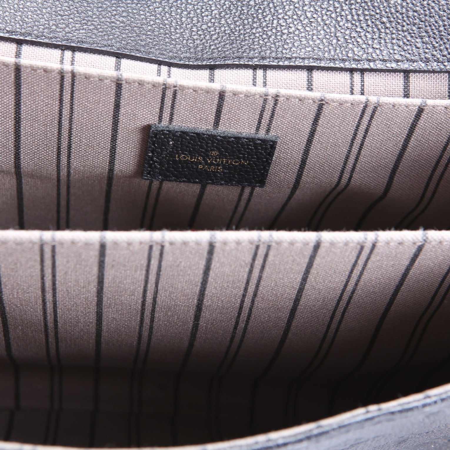 Pochette Metis Empreinte Black
