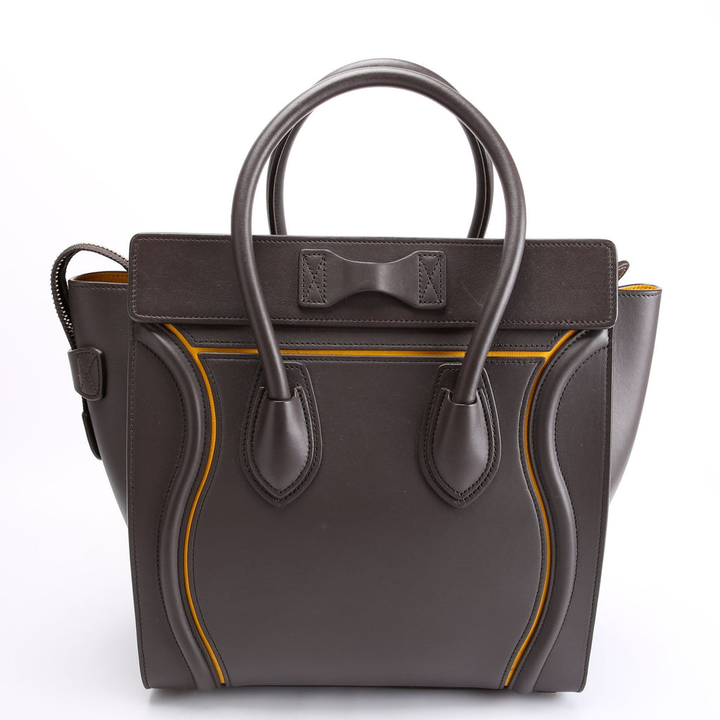 Luggage Micro Brown/Yellow