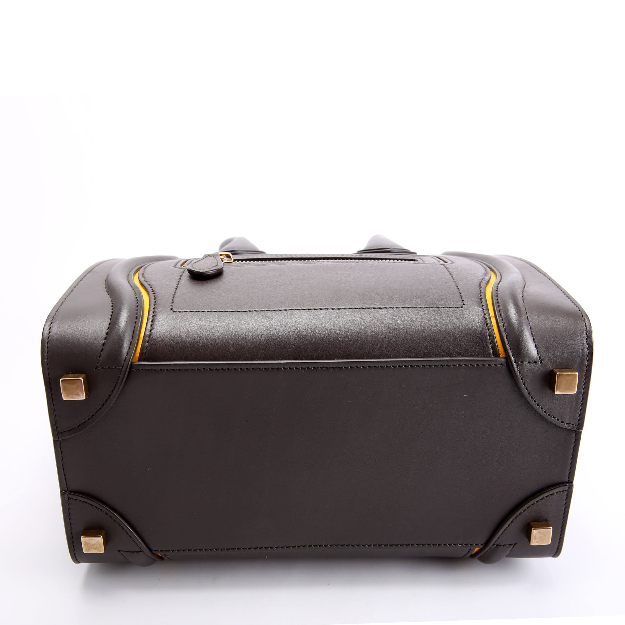 Luggage Micro Brown/Yellow