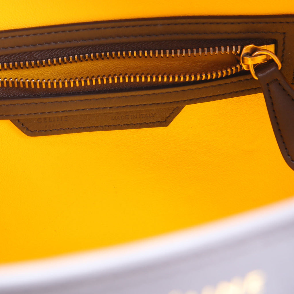 Luggage Micro Brown/Yellow